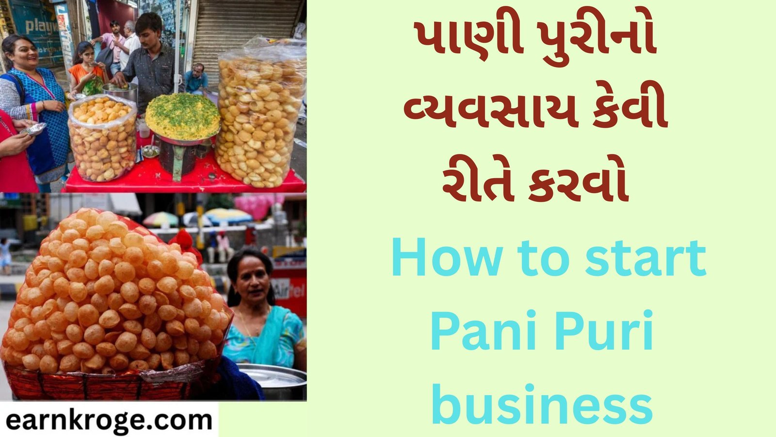 How to start Pani Puri business